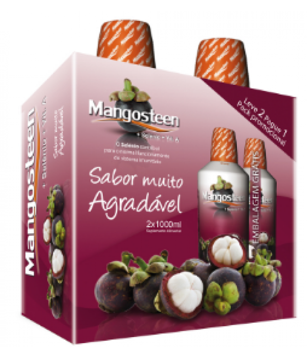 Mangosteen+ Selénio + Vit.A + Vit. C - Pack 2x1Lt - Fharmonat